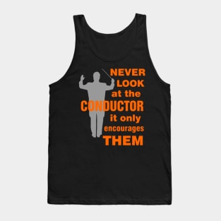 Funny Band, Choir or Orchestra Conductor T-Shirt Tank Top